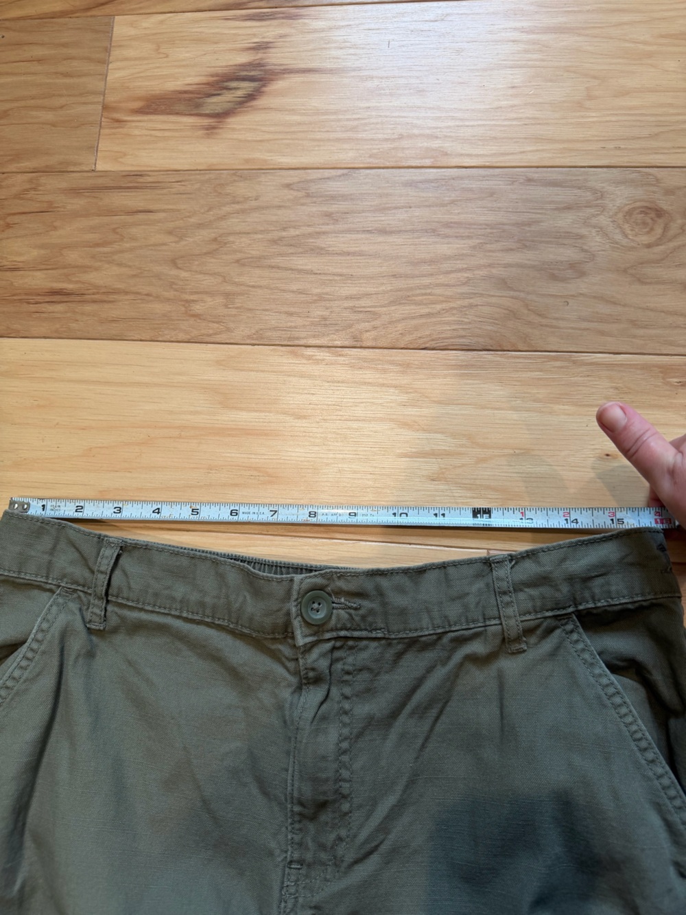 Aeropostale Women’s Large Olive Utility Cargo Pants Y2K Gorpcore Utility - Picture 5 of 10